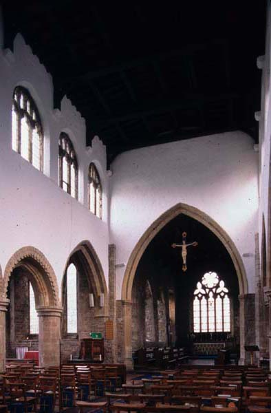 Interior, nave from south west