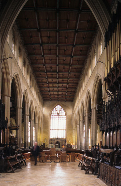Interior, nave from choir