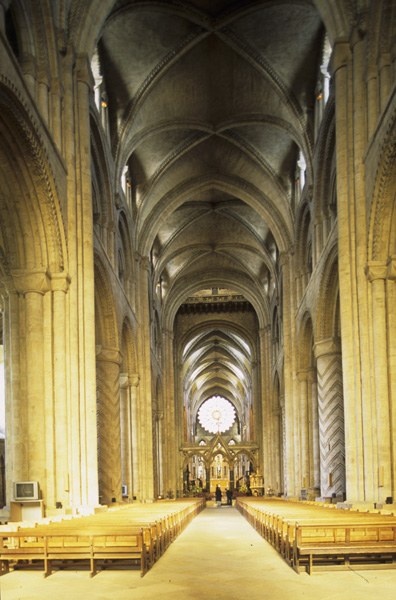 Interior, from west