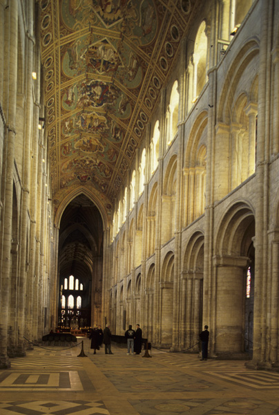 Interior, from west