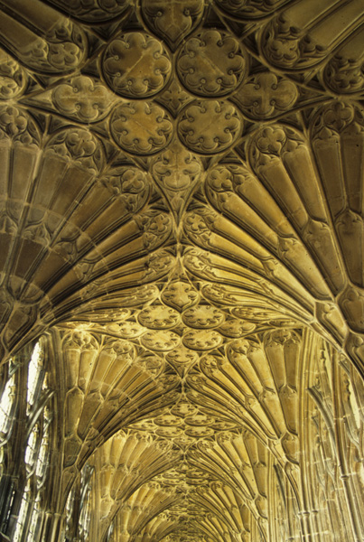Interior, cloister vault