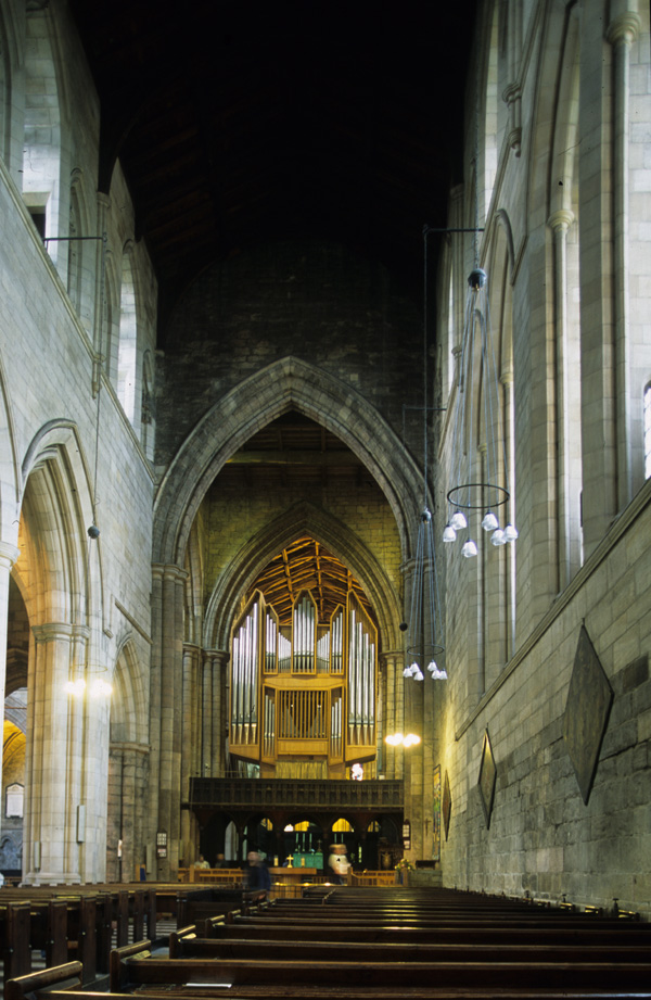 Interior, from west