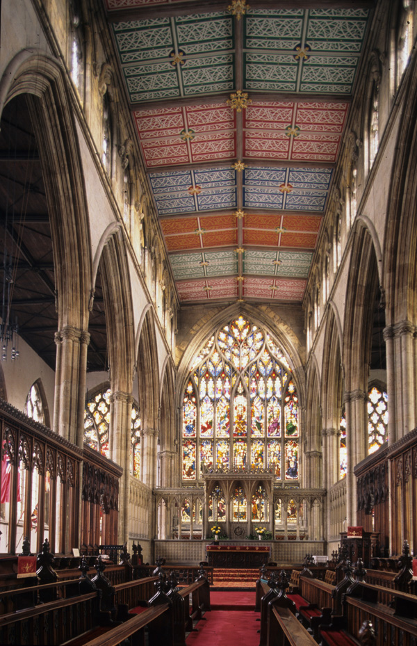 Interior,  choir