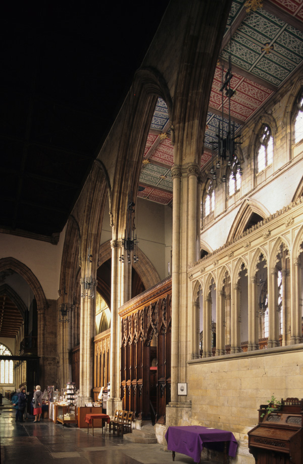 Interior, choir from south aisle