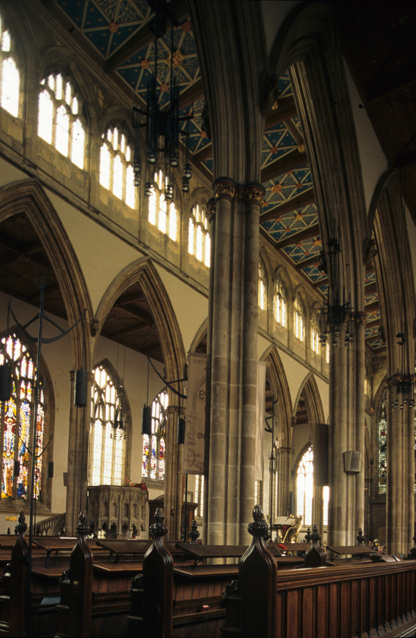 Interior, nave from north aisle