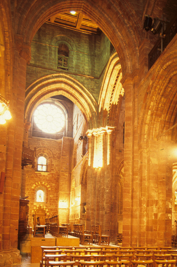 Interior, south transept