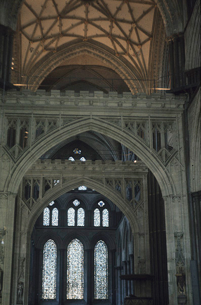 Interior, main transept