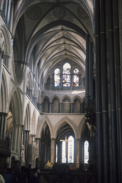 Interior, choir