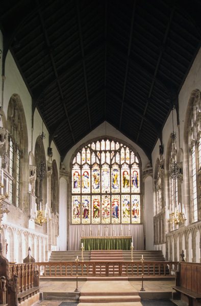 Interior, chancel