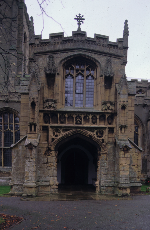 Exterior, south porch