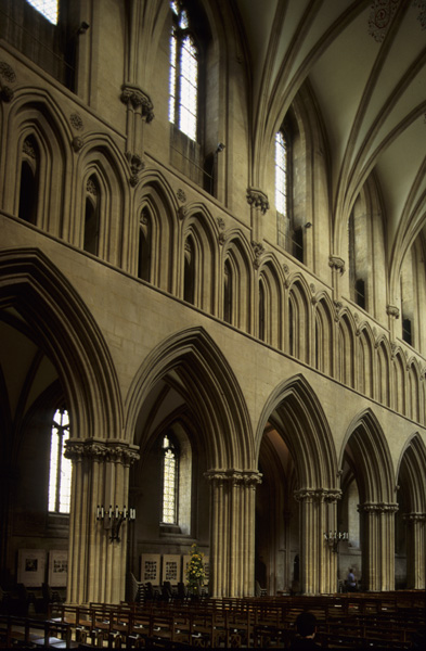 Interior, north wall