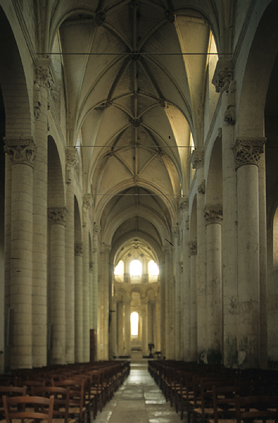 Interior, from west