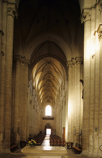 Interior, from east