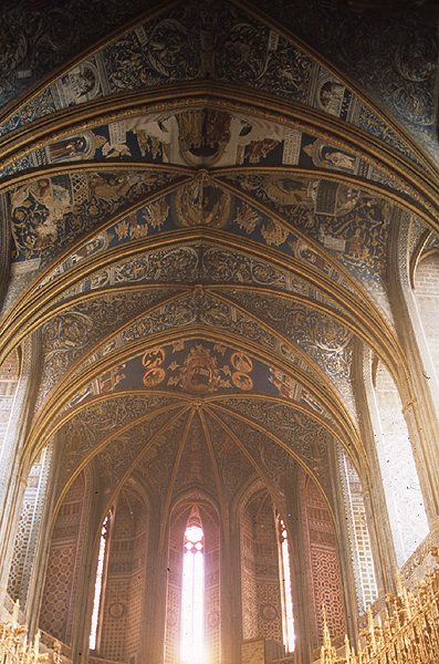 Interior, choir vaults