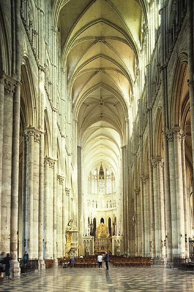 Interior, from west