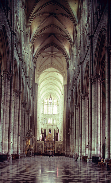 Interior, from west