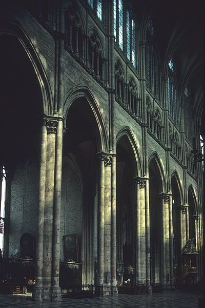 Interior, north wall