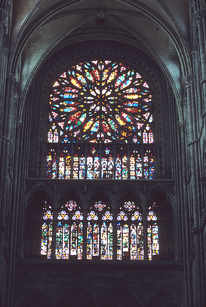 Interior, south transept