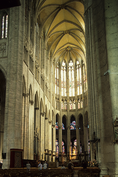 Interior, choir