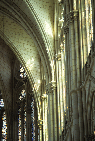 Interior, detail choir vaults