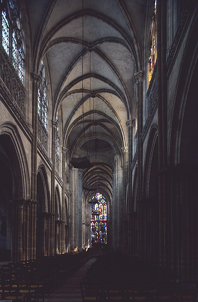 Interior, from west