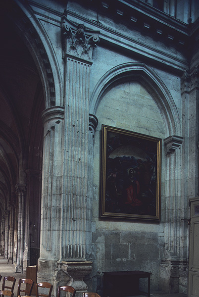 Interior, north transept