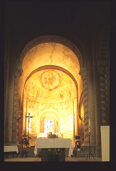 Interior, choir