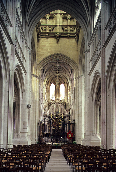Interior, from west