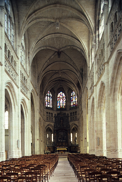 Interior, from west