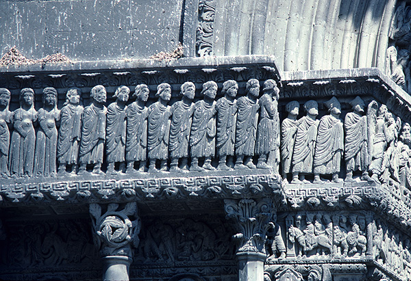 Exterior, facade, the saved