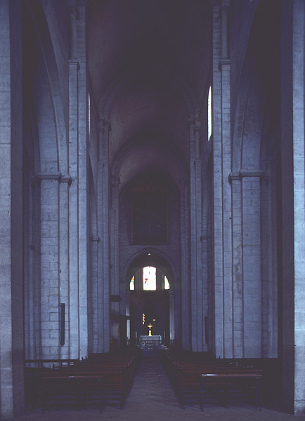 Interior, from west