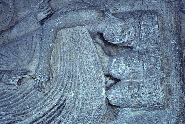 Exterior, magi, detail magi