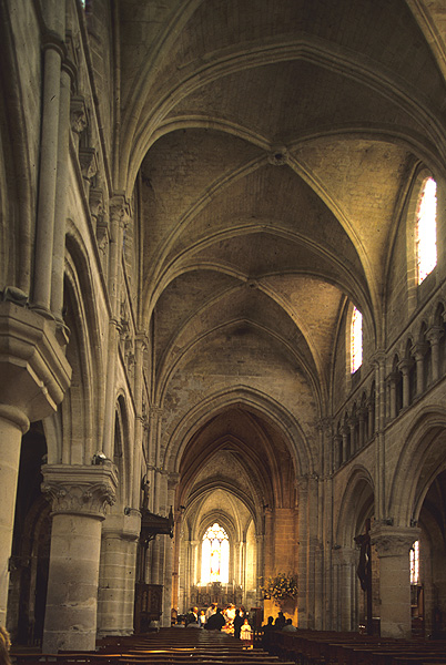 Interior, from west