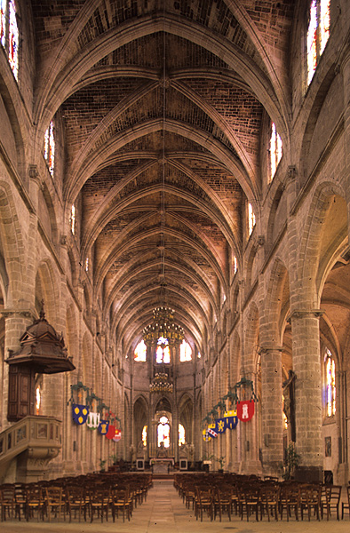 Interior, from west