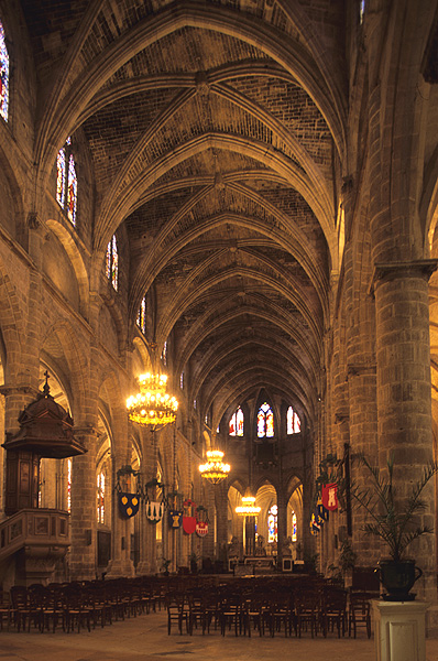 Interior, from west