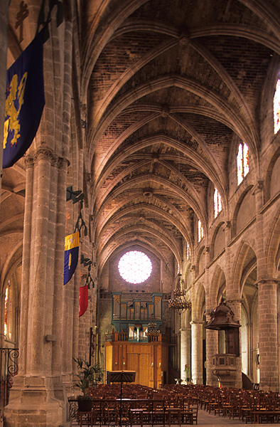 Interior, from east