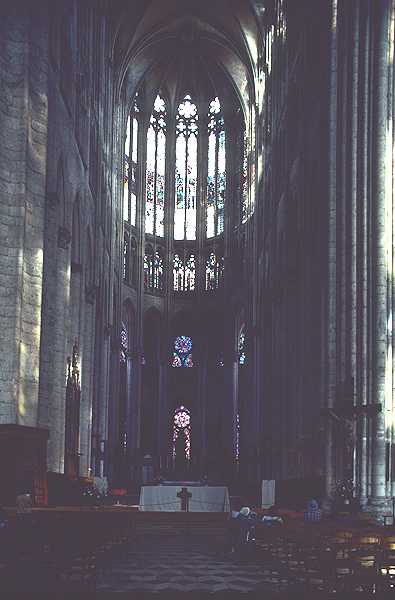 Interior, choir