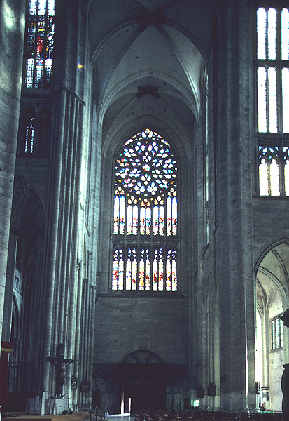 Interior, south transept