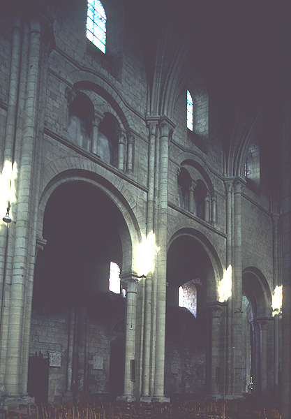 Interior, north wall