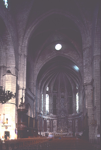 Interior, from west