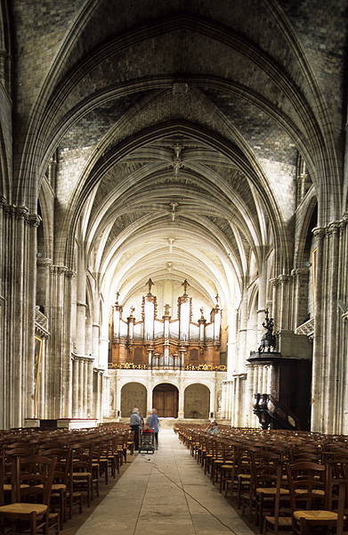 Interior, from east