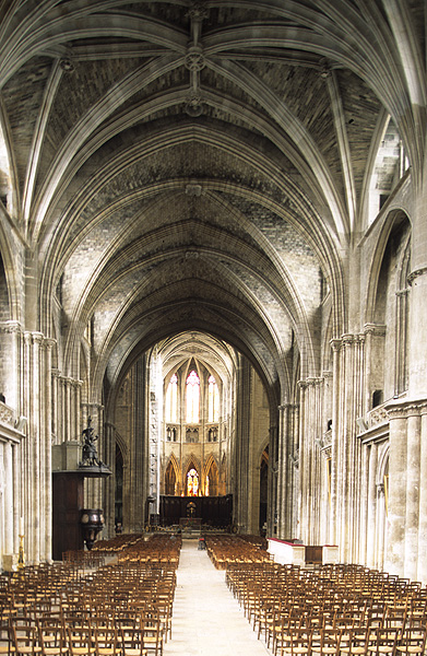 Interior, from west