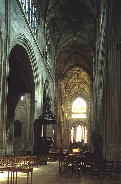 Interior, from west
