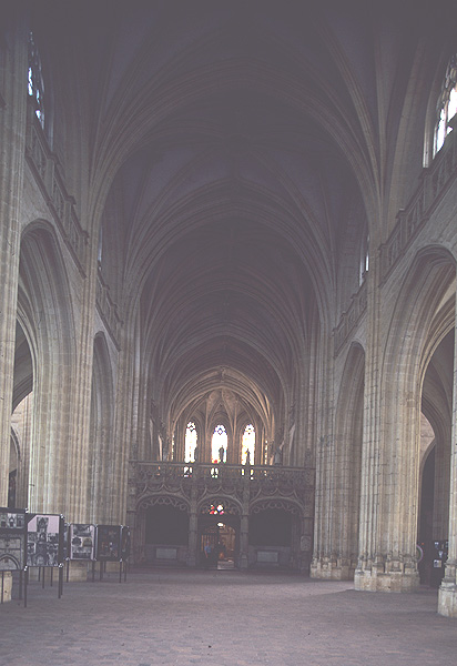 Interior, from west