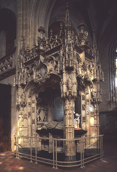 Interior, tomb of Margaret of Austria