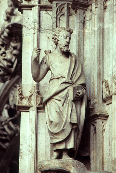 Interior, figure from tomb of Margaret of Austria
