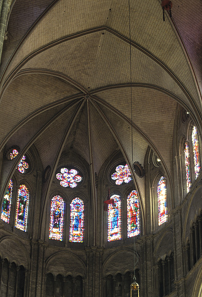 Interior, choir vaults