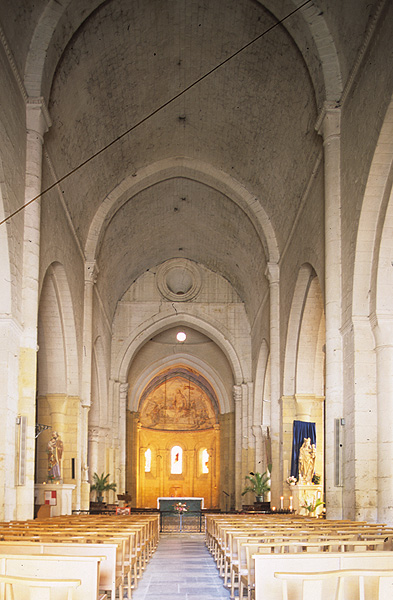 Interior, from west