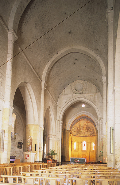 Interior, from west