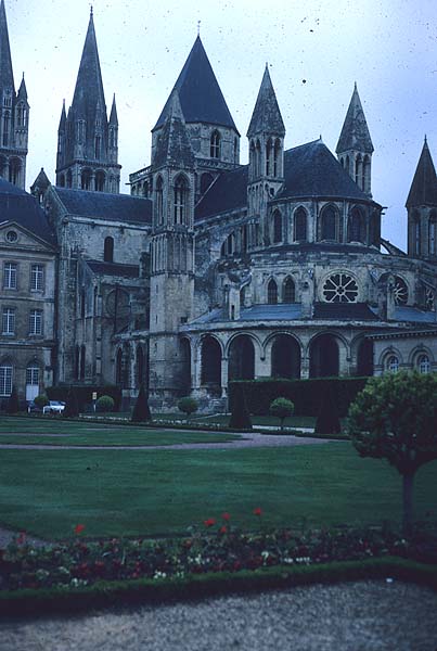 Exterior, apse